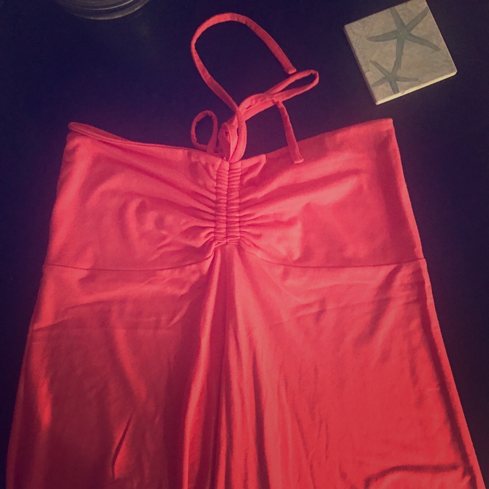 Pink cotton dress